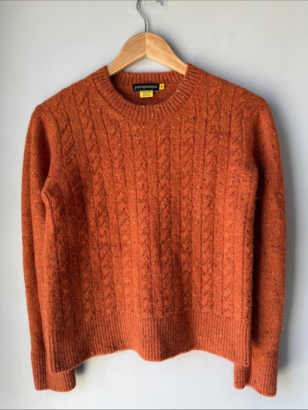 Patapampa Alpaca Wool Crewneck Sweater